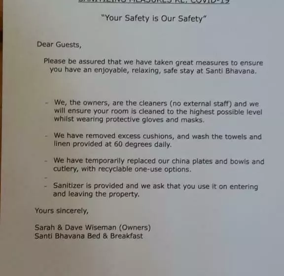 Santi Bhavana Bed & Breakfast