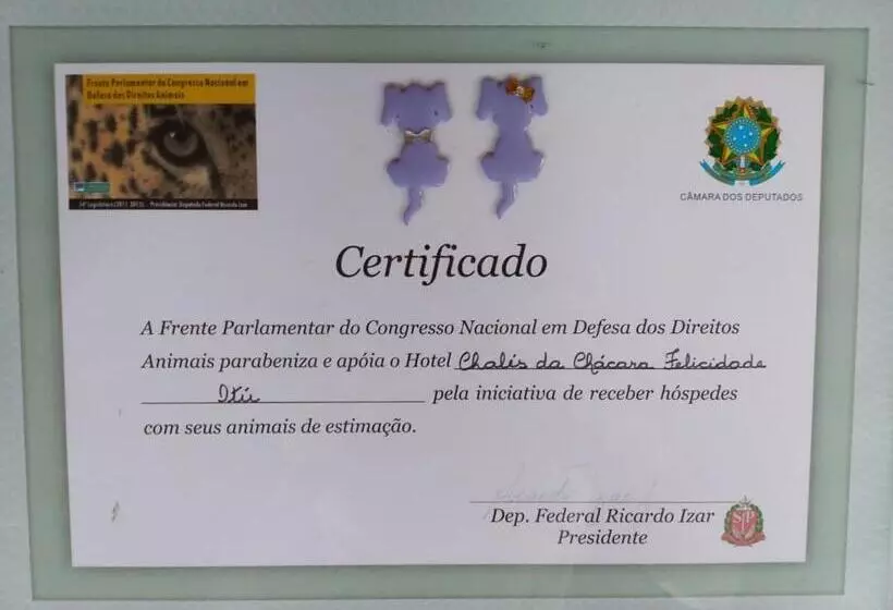 ペンション Pousada Chalés Da Felicidade