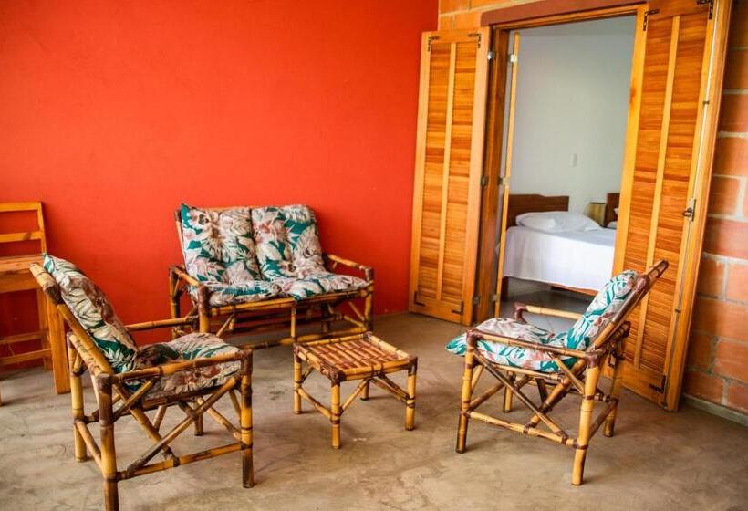 펜션 Pousada Chalés Da Felicidade