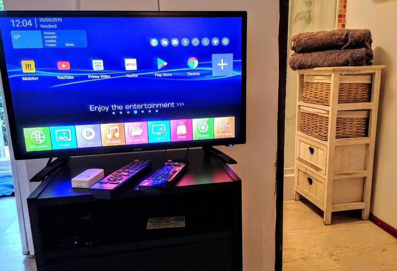 Pansiyon Mini Studio De 13 M2 Avec Terrasse 15 Mn Centre Nimes