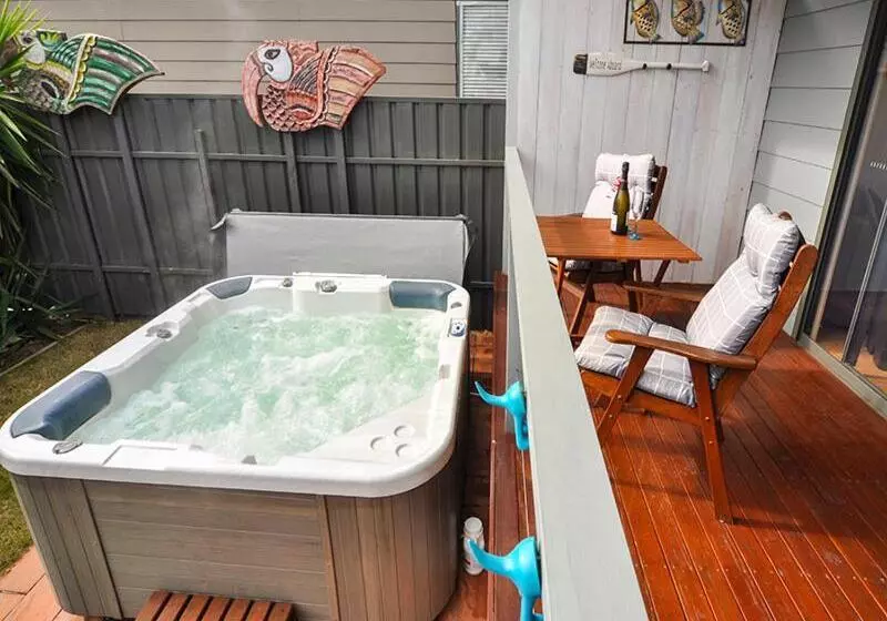 Aamiaismajoitus (B&B) Seagrass Villas Normanville
