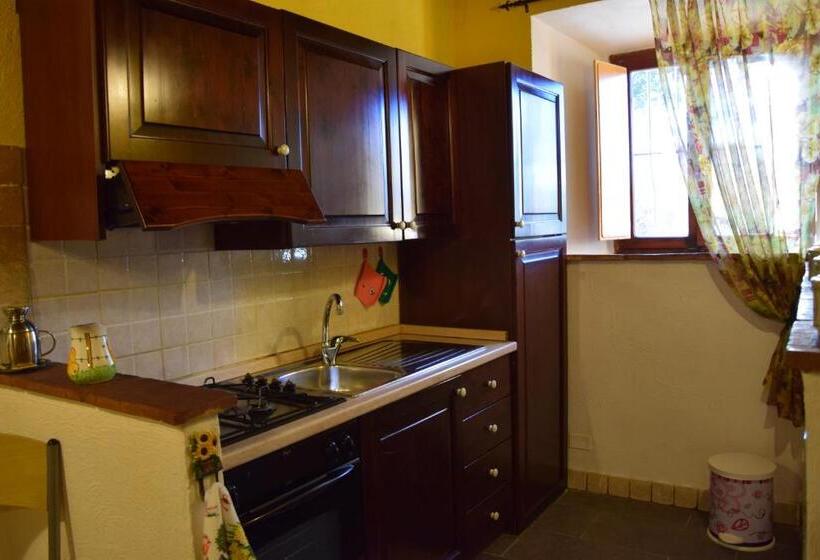 ペンション Appartamento Crete Senesi