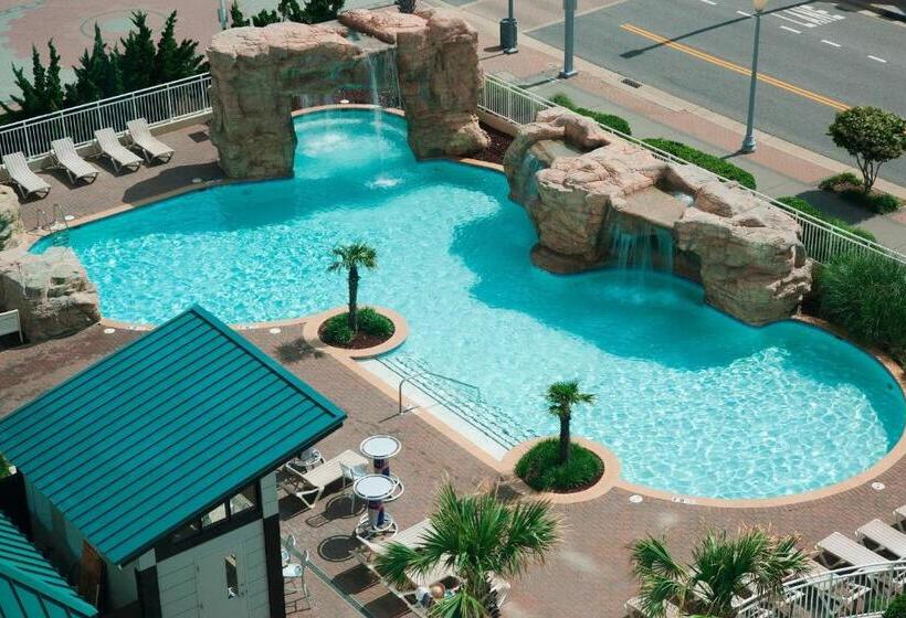 בית מלון כפרי Courtyard Virginia Beach Oceanfront/north 37th Street