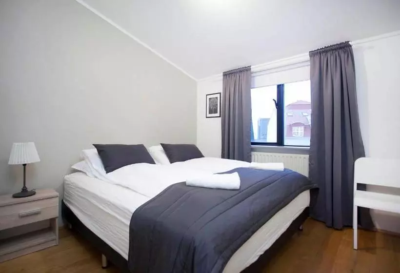 تختخواب و صبحانه Odinn Reykjavik Apartments