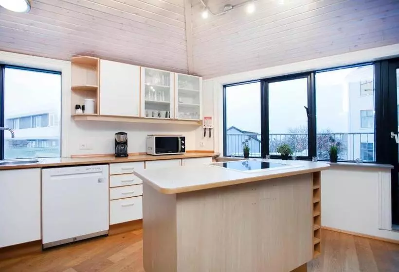 تختخواب و صبحانه Odinn Reykjavik Apartments