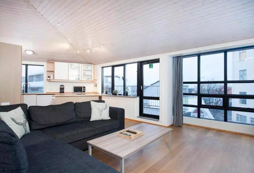 تختخواب و صبحانه Odinn Reykjavik Apartments