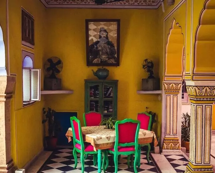 בית מלון כפרי Diggi Palace Jaipur A City Center Hidden Heritage Gem