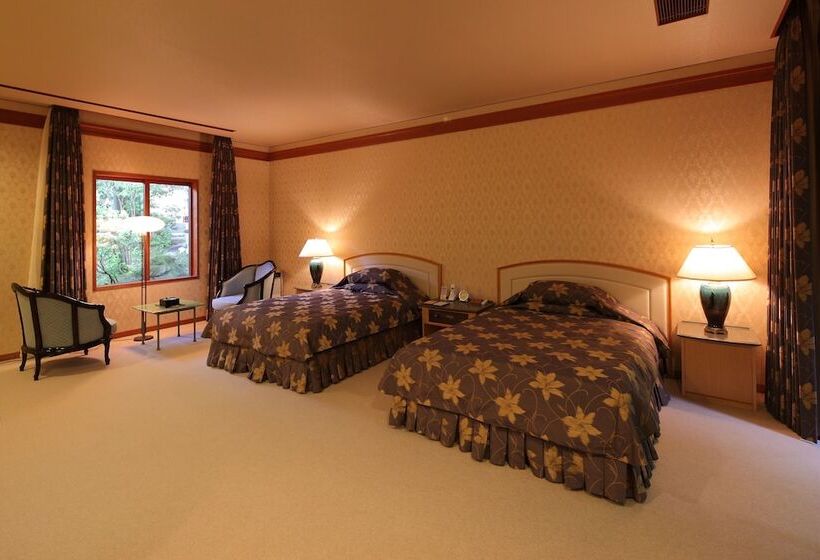 בית מלון כפרי Unzen Hanzuiryo By Onko Chishin