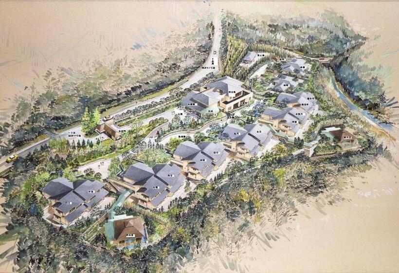 בית מלון כפרי Unzen Hanzuiryo By Onko Chishin