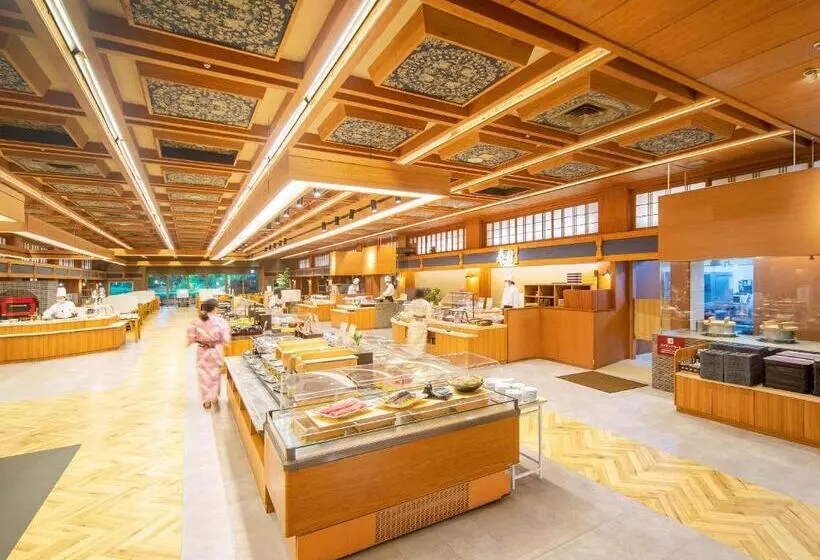 בית מלון כפרי Ooedo Onsen Monogatari Unazuki Grand