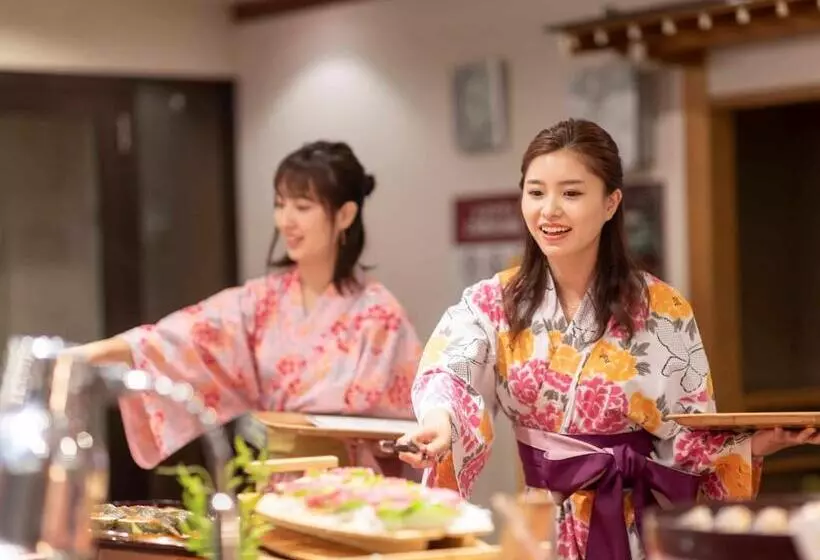 בית מלון כפרי Ooedo Onsen Monogatari Unazuki Grand