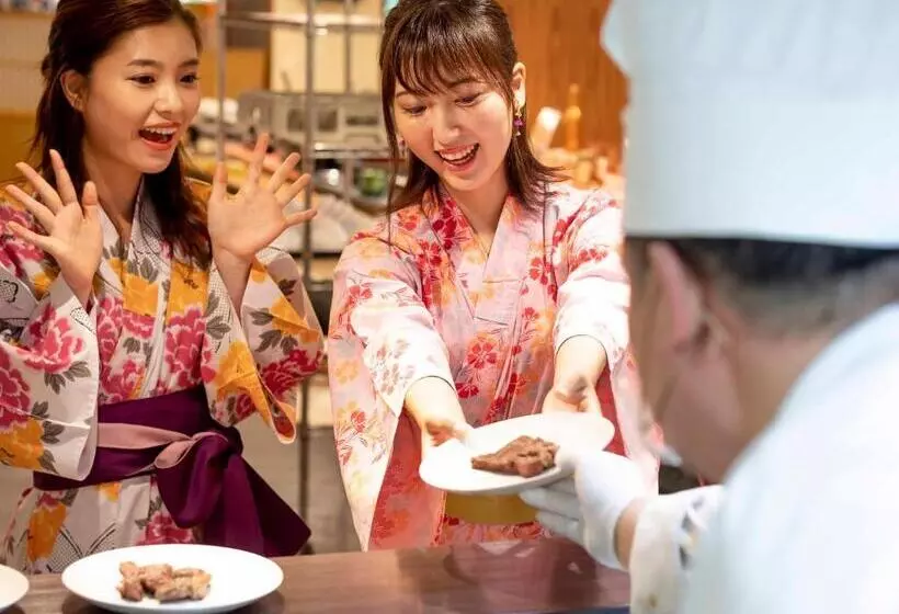 בית מלון כפרי Ooedo Onsen Monogatari Unazuki Grand