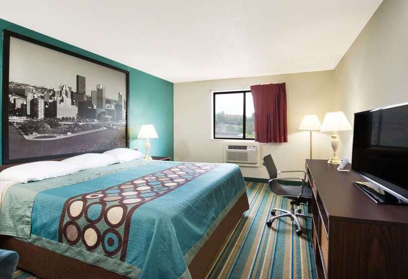 فندق Super 8 By Wyndham Pittsburgh Pa Airport University Area