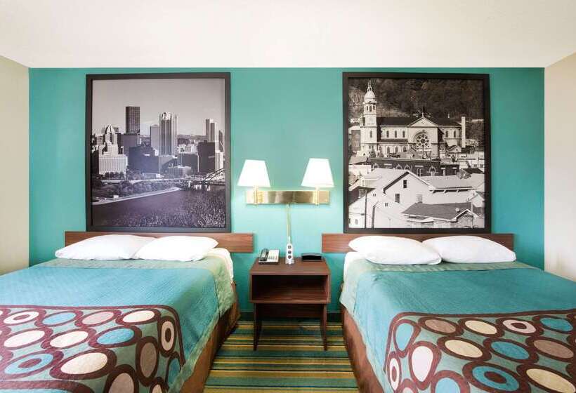 فندق Super 8 By Wyndham Pittsburgh Pa Airport University Area