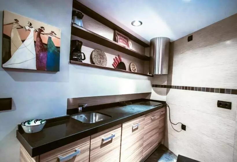 田舎風ホテル Apartamentos Turísticos Aguas De Viznar