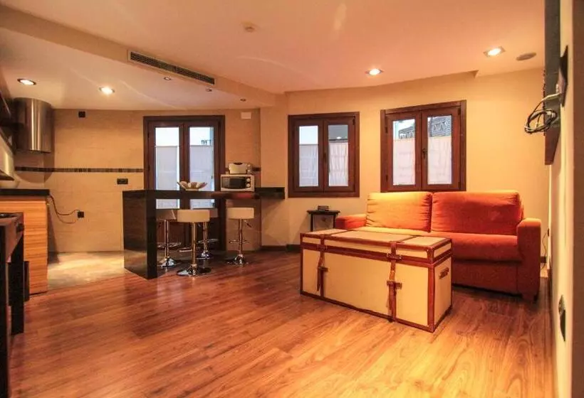 田舎風ホテル Apartamentos Turísticos Aguas De Viznar