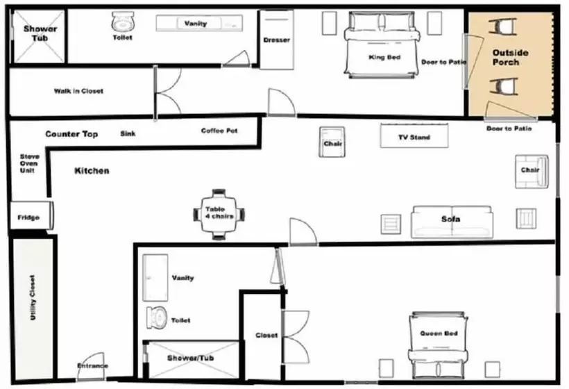 בית מלון כפרי The Smith House