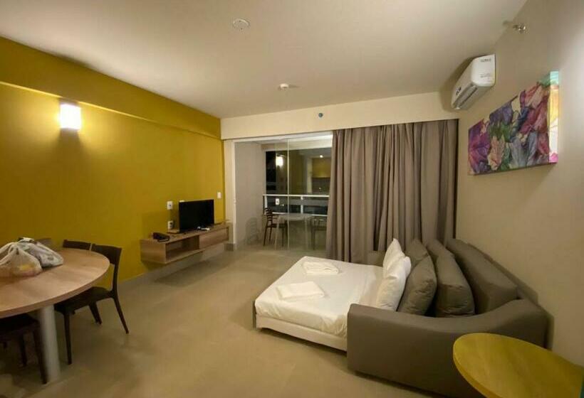 ホテル Apartamento No Solar Das águas Resort Em Olímpia Sp