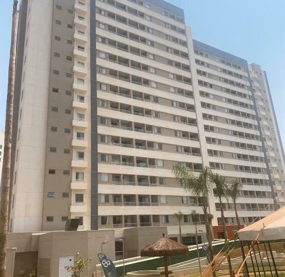 ホテル Apartamento No Solar Das águas Resort Em Olímpia Sp