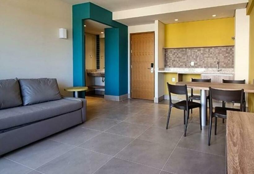 ホテル Apartamento No Solar Das águas Resort Em Olímpia Sp
