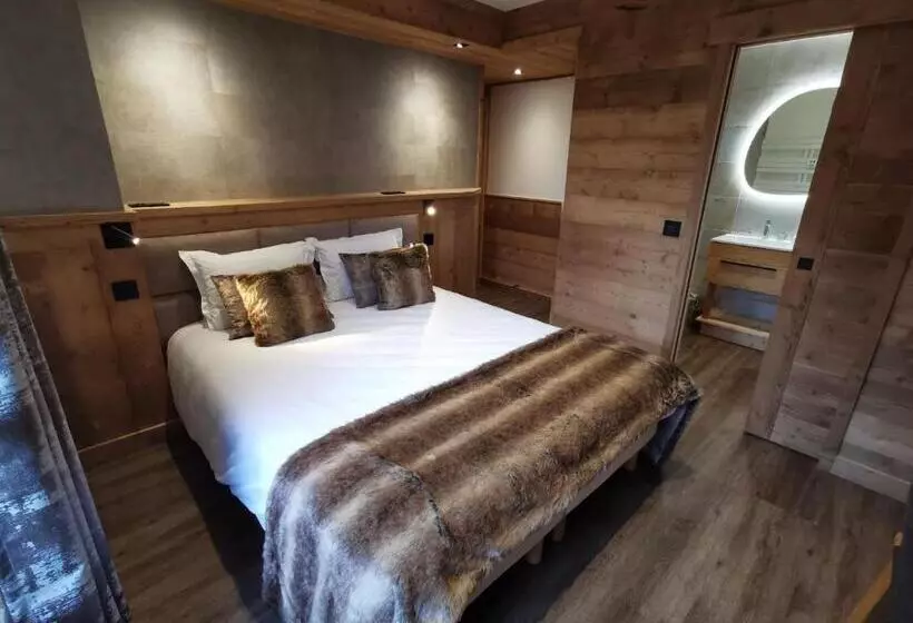 تختخواب و صبحانه Chalet Jardin D Angèle Chambres D Hôtes