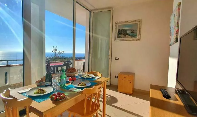 Naturamare Apartments Piscina Idromassaggio Con Vista Mare Aperta Fino Alle Ore 22 00