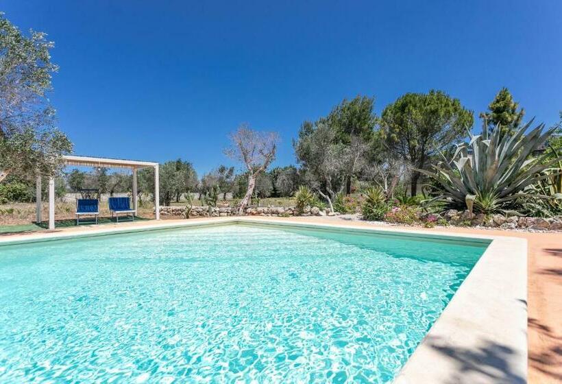 호텔 Le Palmentelle   Masseria Con Piscina