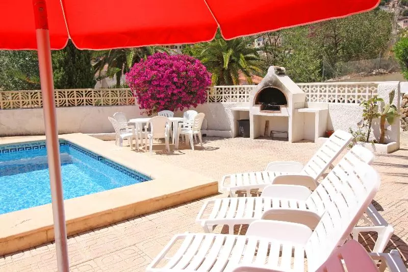 Detached Villa With Private Swimming Pool In Calpe For Families And Groups