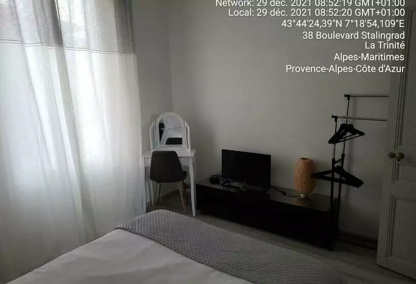 Majatalo 1 Chambre Paisible à La Trinité Proche De Nice Et Monaco