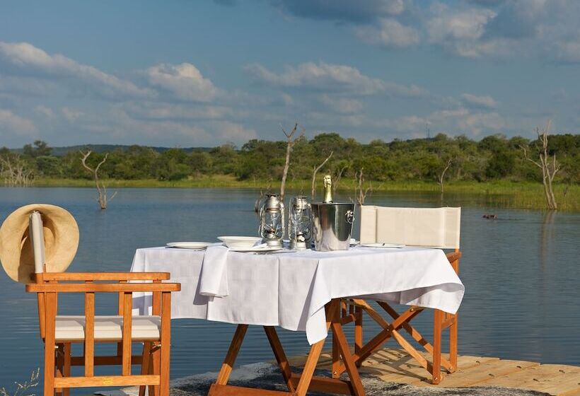 בית מלון כפרי Mjejane River Lodge