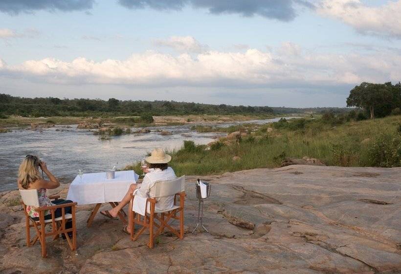 בית מלון כפרי Mjejane River Lodge