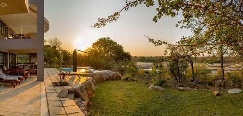 בית מלון כפרי Mjejane River Lodge