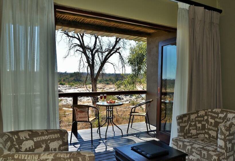 בית מלון כפרי Mjejane River Lodge