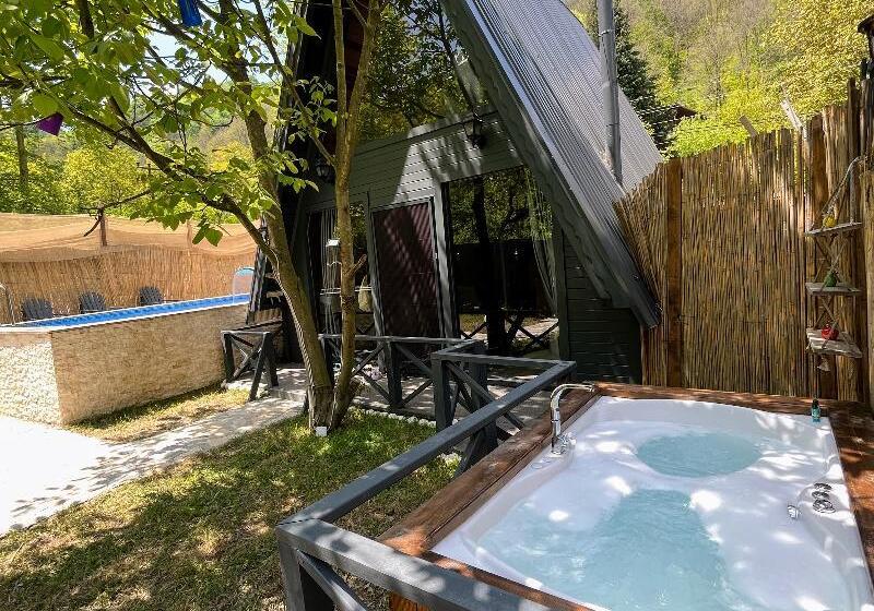 민박 Sapanca Keyf I Dere Bungalov