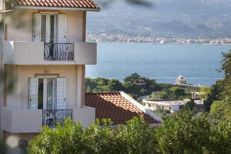 호텔 Panorama Fanari Studios And Apartments