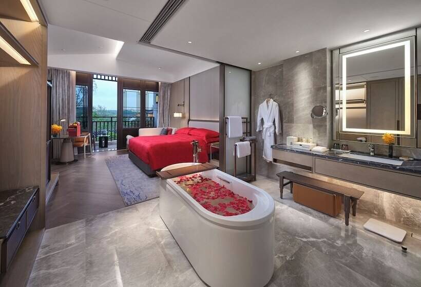 בית מלון כפרי Doubletree By Hilton Yancheng Dayangwan