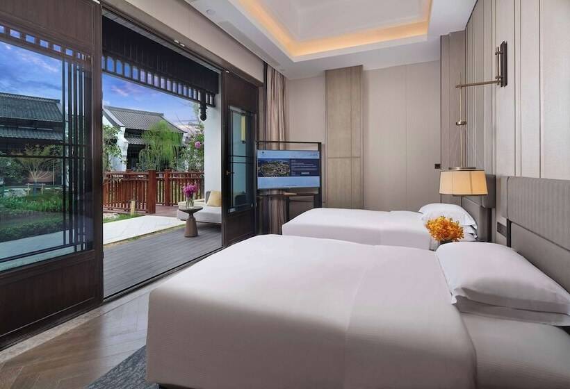 בית מלון כפרי Doubletree By Hilton Yancheng Dayangwan