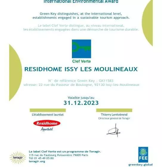 هتل Residhome Paris Issy Les Moulineaux
