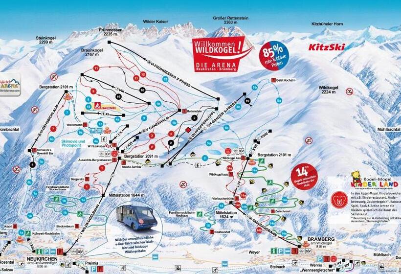 リゾートホテル Nationalpark Chalets Neukirchen