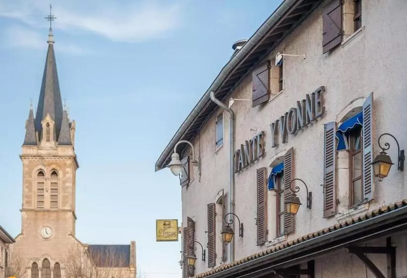 ホテル Logis Hôtel Tante Yvonne & Son Restaurant Semi Gastronomique   Lyon Nord