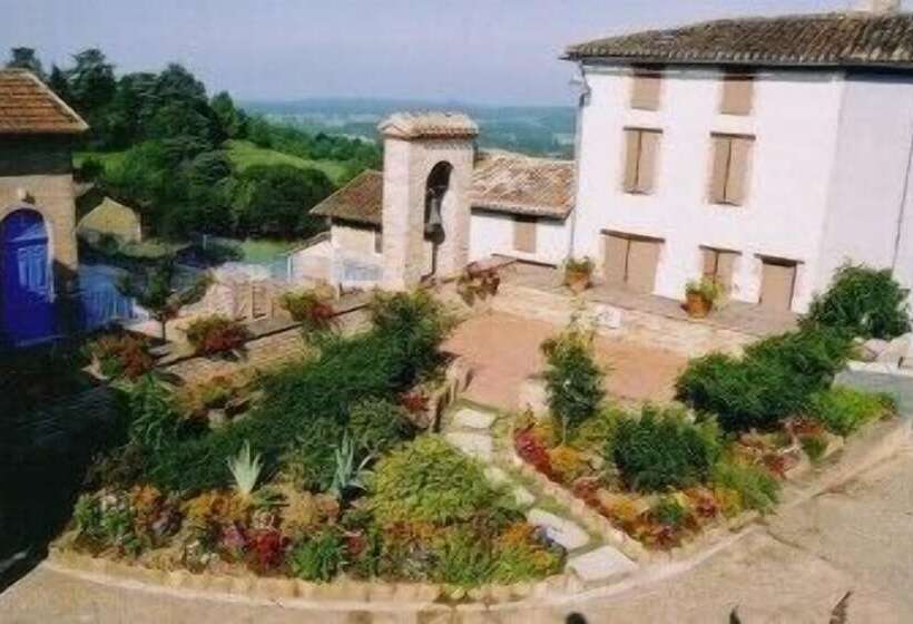 בית מלון כפרי Logis L Auberge Du Quercy Blanc