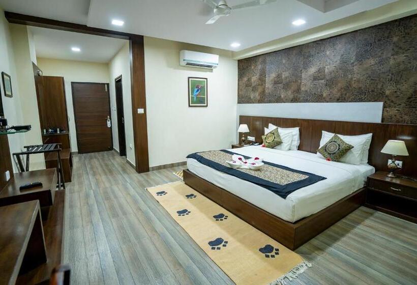 בית מלון כפרי Spree Jungle Vilas Resort Ranthambore