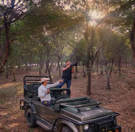 בית מלון כפרי Spree Jungle Vilas Resort Ranthambore