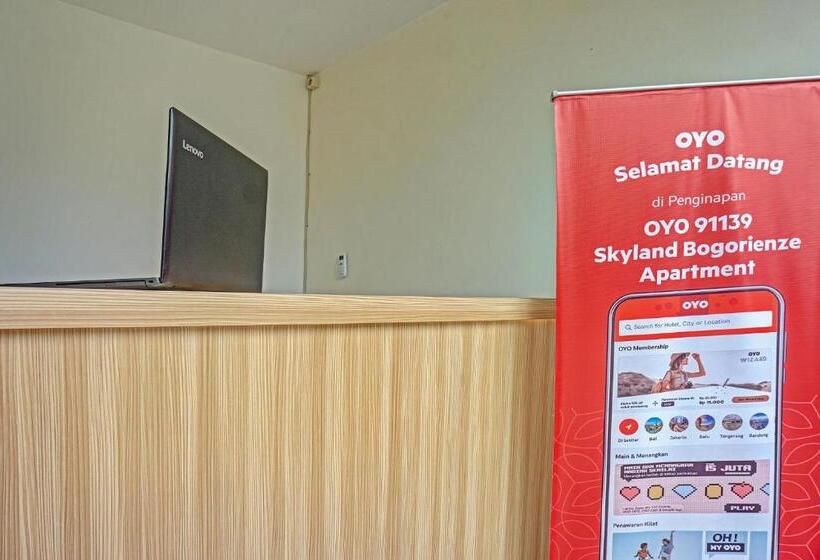 فندق Oyo 91139 Skyland Bogorienze Apartment