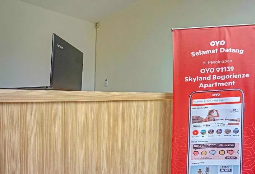 هتل Oyo 91139 Skyland Bogorienze Apartment