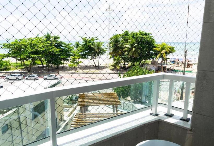 202 Flat Beira Mar Av Boa Viagem Com Cozinha