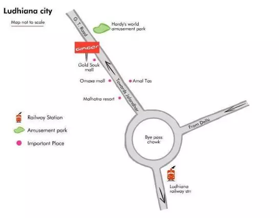 Hotelli Ginger Ludhiana