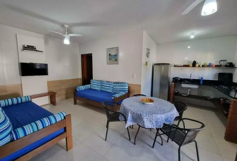 ペンション Casa No Litoral Flats Na Barra Do Una
