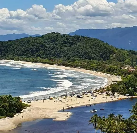 ペンション Casa No Litoral Flats Na Barra Do Una