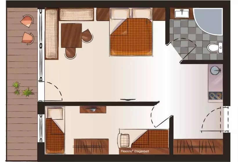 Отель Pinzger Tux